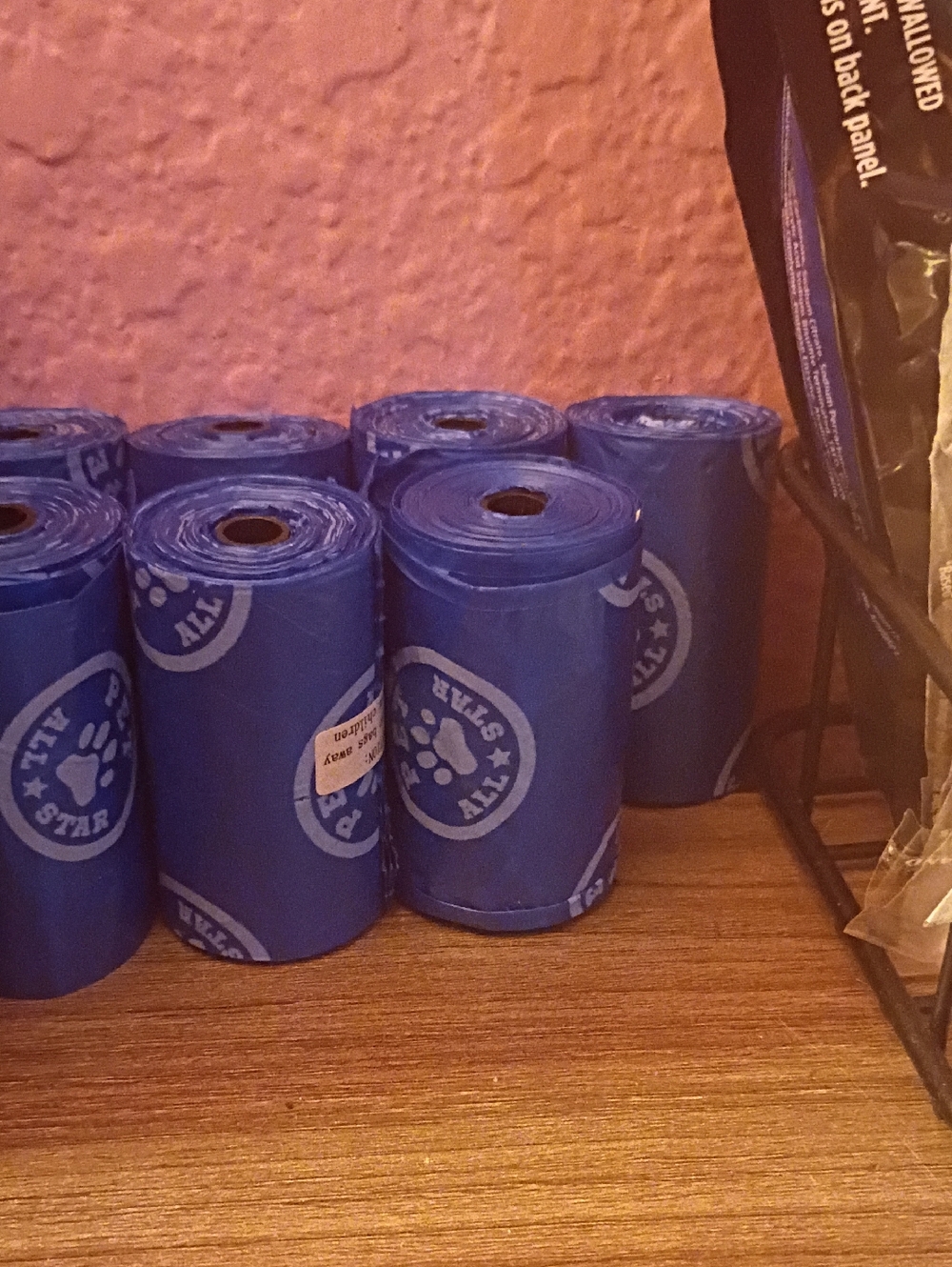 Doggy poop bags